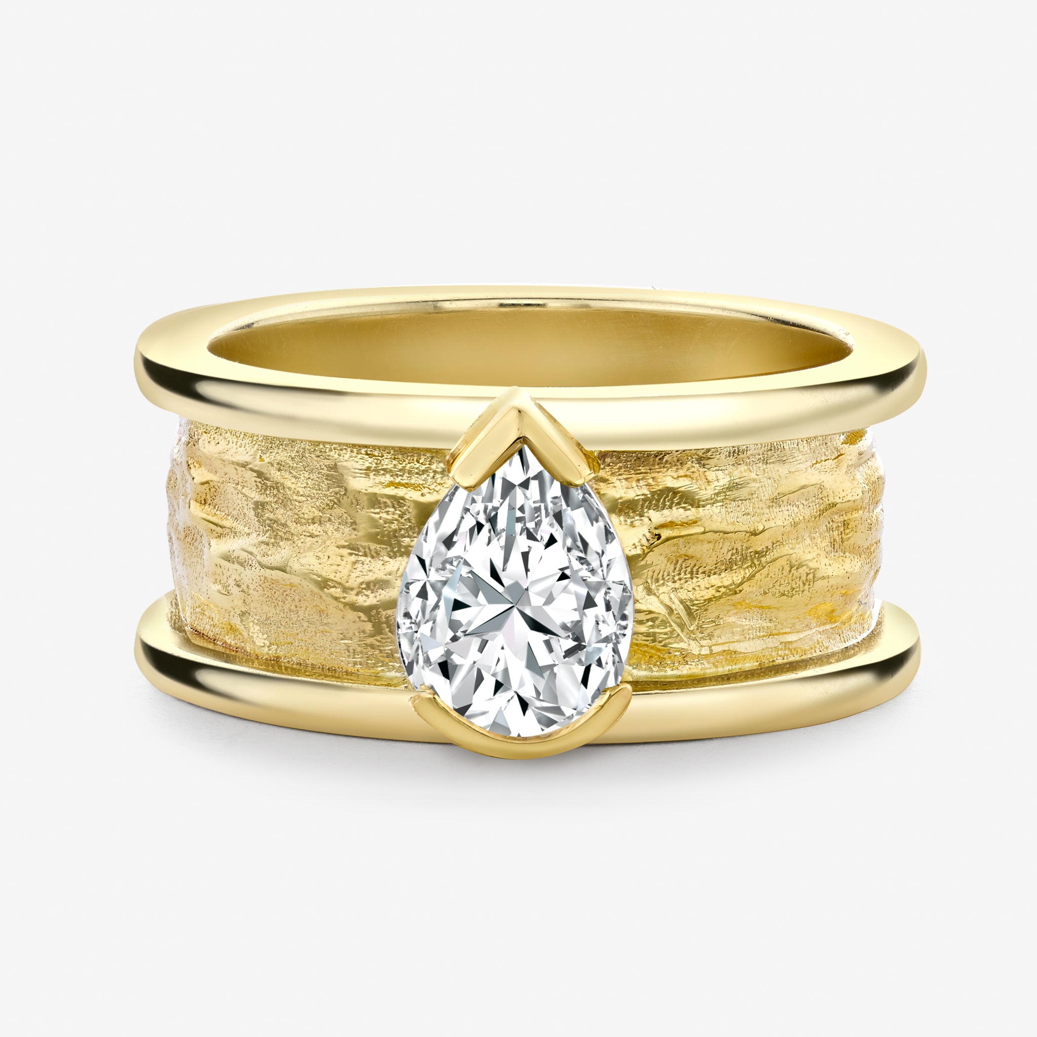 [ Pearshape Chapel Ring ]